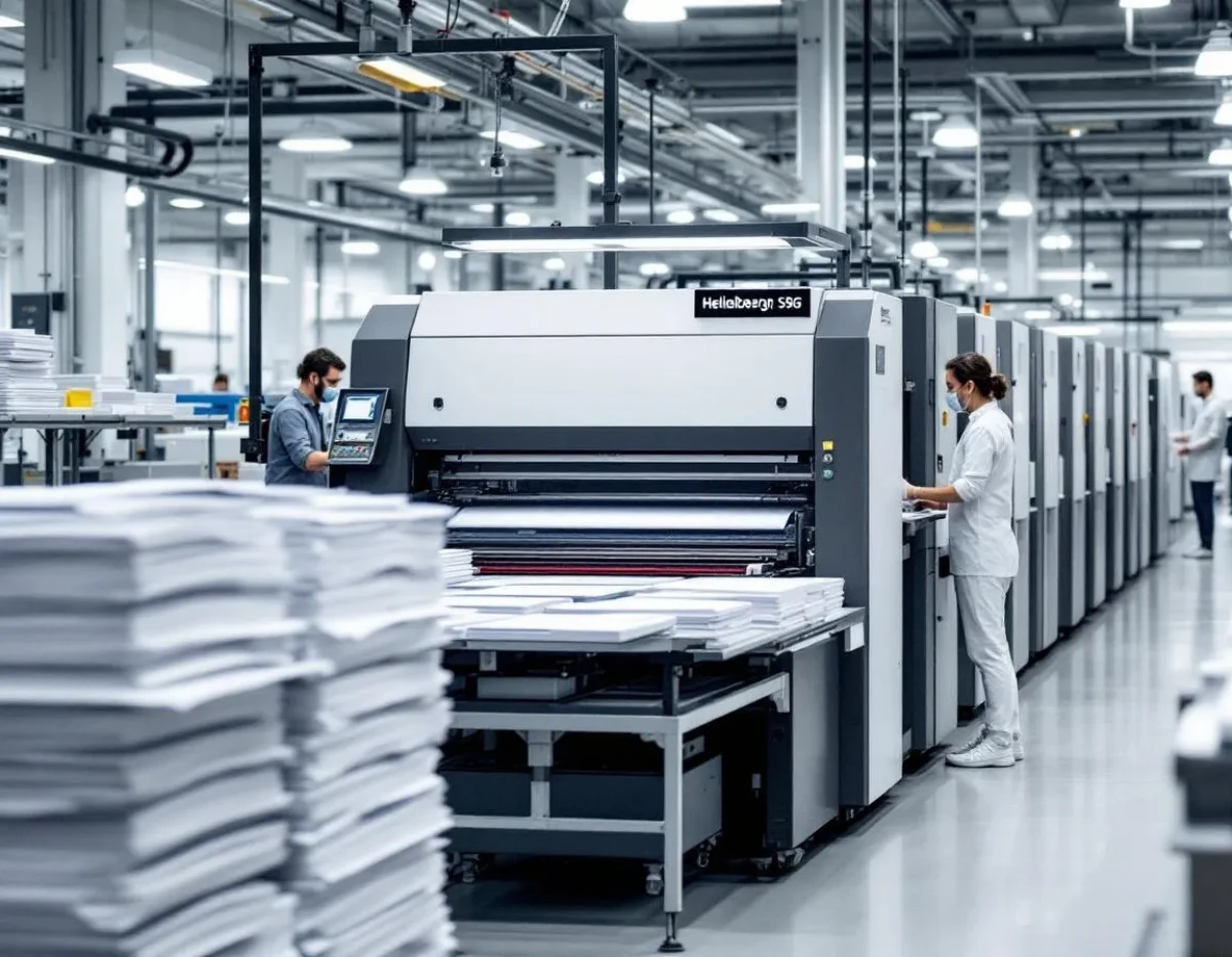 Maximisez votre Production avec les Fonctionnalités Supérieures de la Machine Heidelberg SBG: Découpe et Rainage