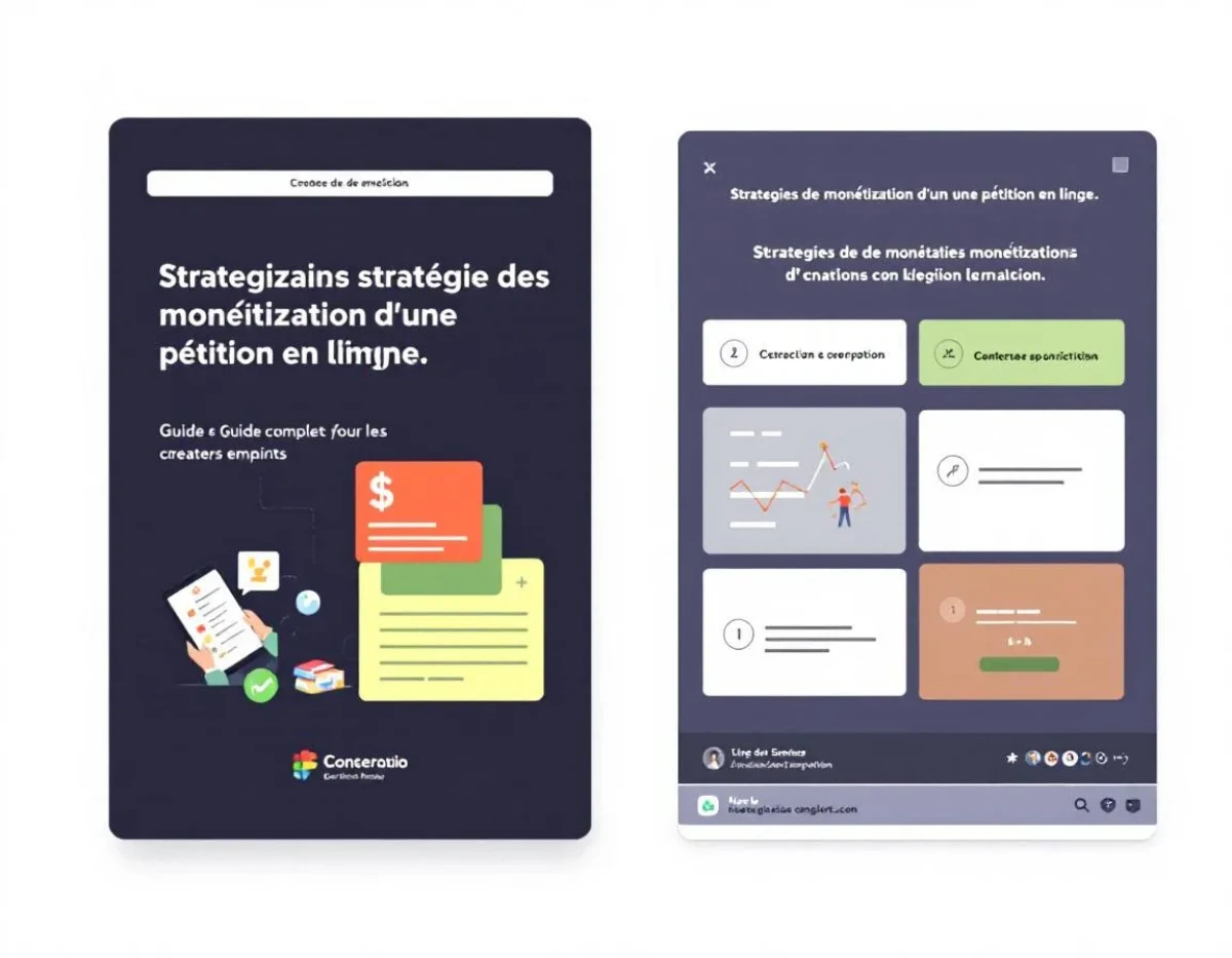 Stratégies de monétisation d'une pétition en ligne : Guide complet pour les créateurs engagés