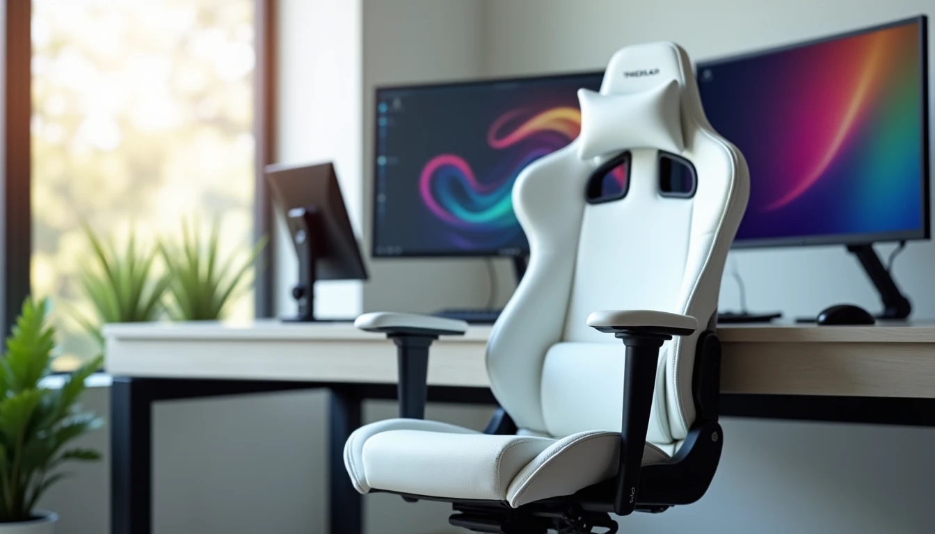 Chaise gamer blanche : analyse des meilleurs modèles professionnels
